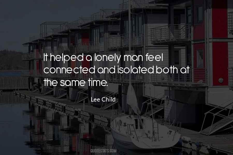 Quotes About Lonely Man #1783630