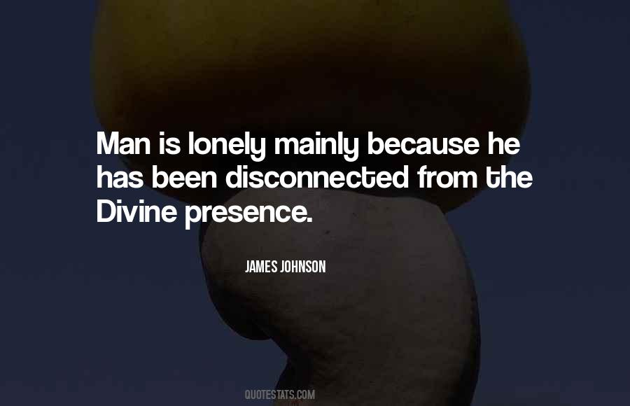 Quotes About Lonely Man #189154