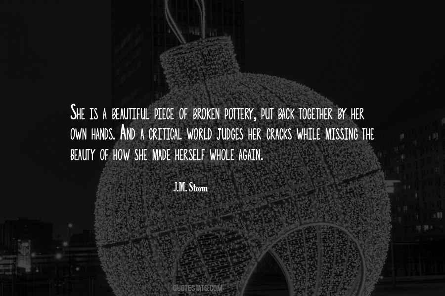 Quotes About A Broken World #629158