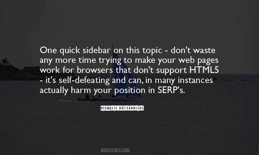 Quotes About Browsers #1775285