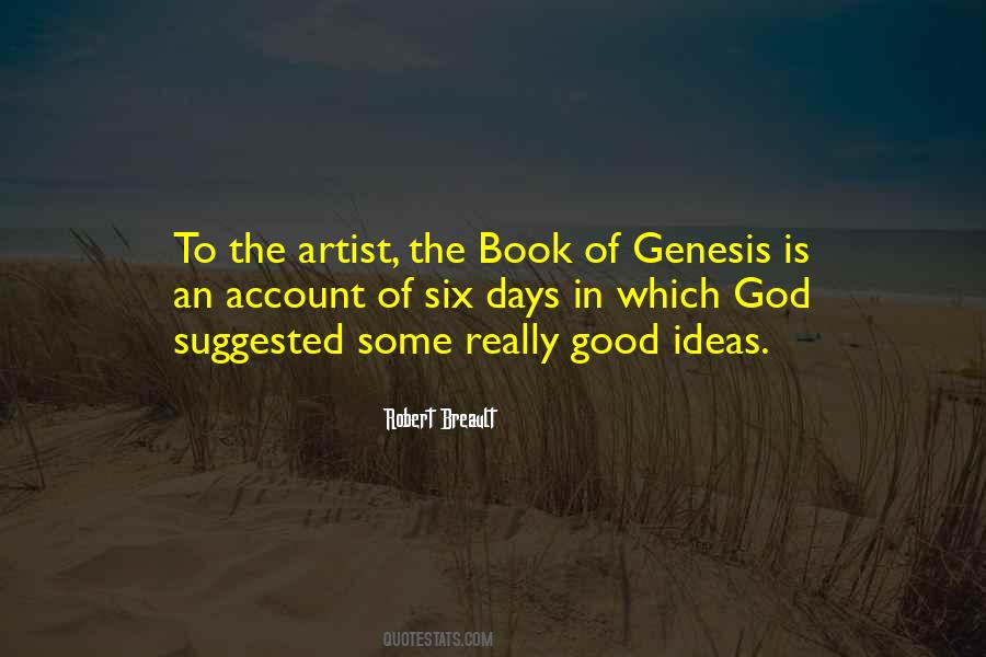 Genesis Days Quotes #440247