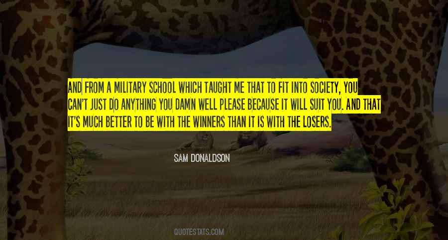 Fit Into Society Quotes #1201333