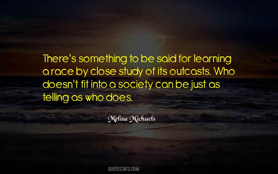 Fit Into Society Quotes #24709