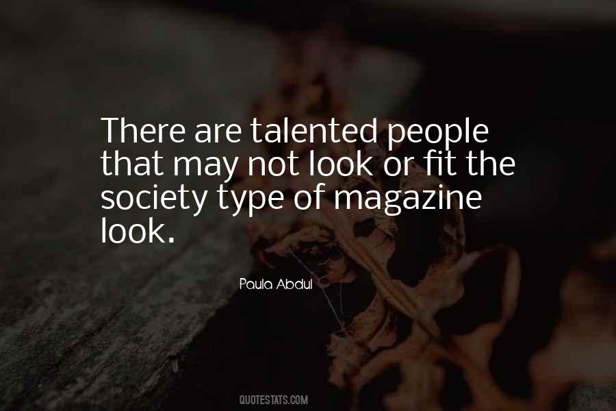 Fit Into Society Quotes #823310