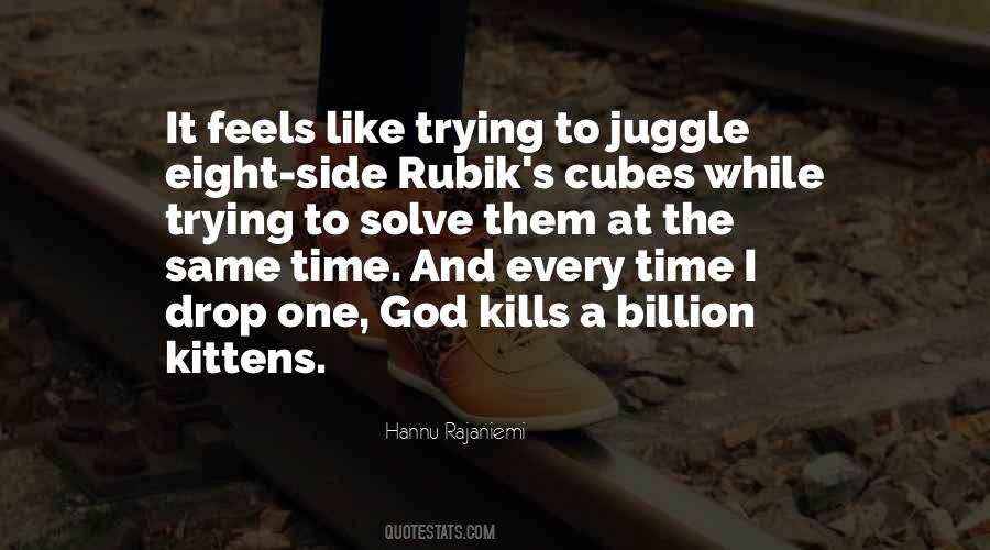 Quotes About Rubik's Cubes #1052791