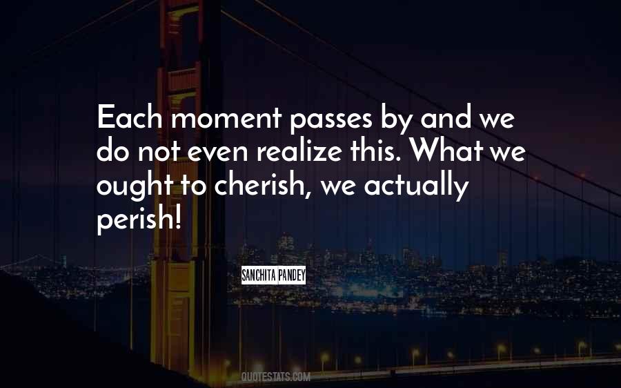 Quotes About Cherish The Moment #976813