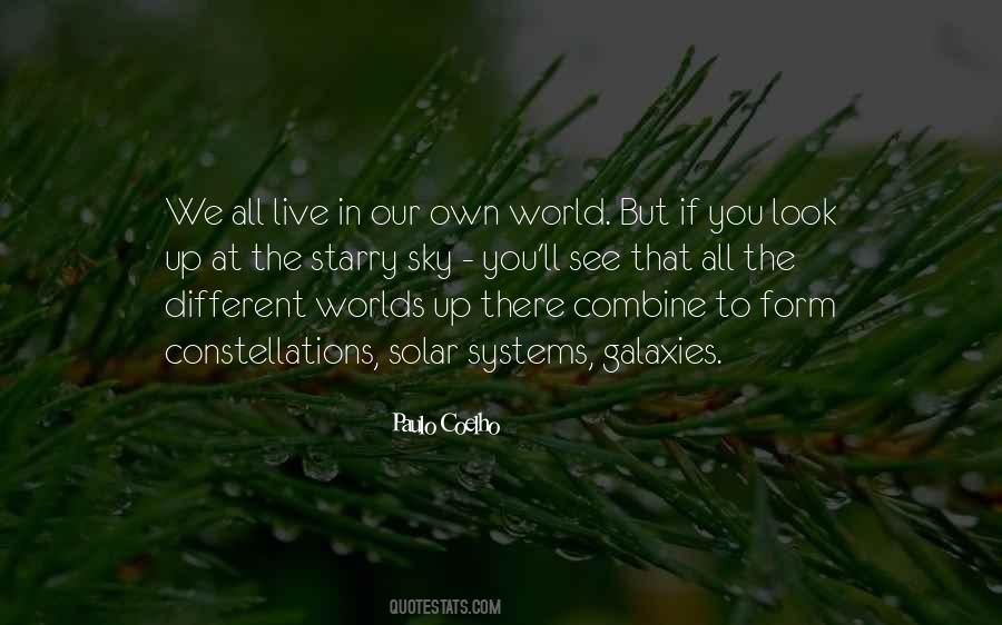 Quotes About Different Worlds #44408