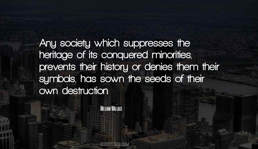 Quotes About Destruction Of Society #1310690