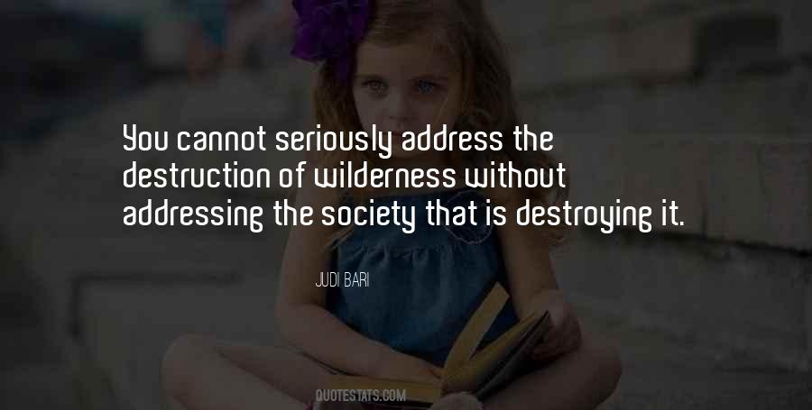 Quotes About Destruction Of Society #158794