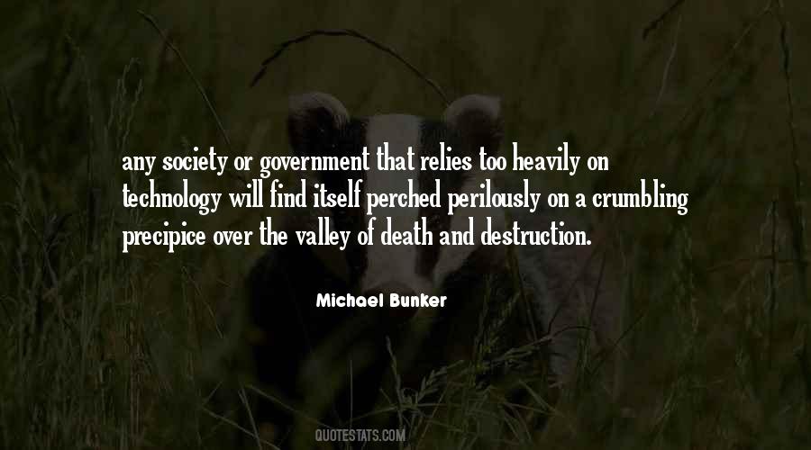 Quotes About Destruction Of Society #22834