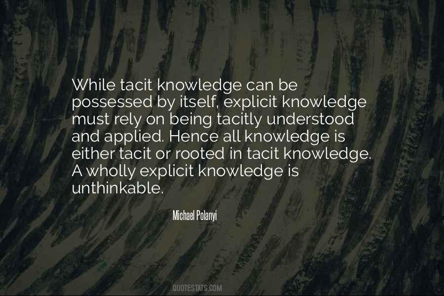 Quotes About Applied Knowledge #1081308