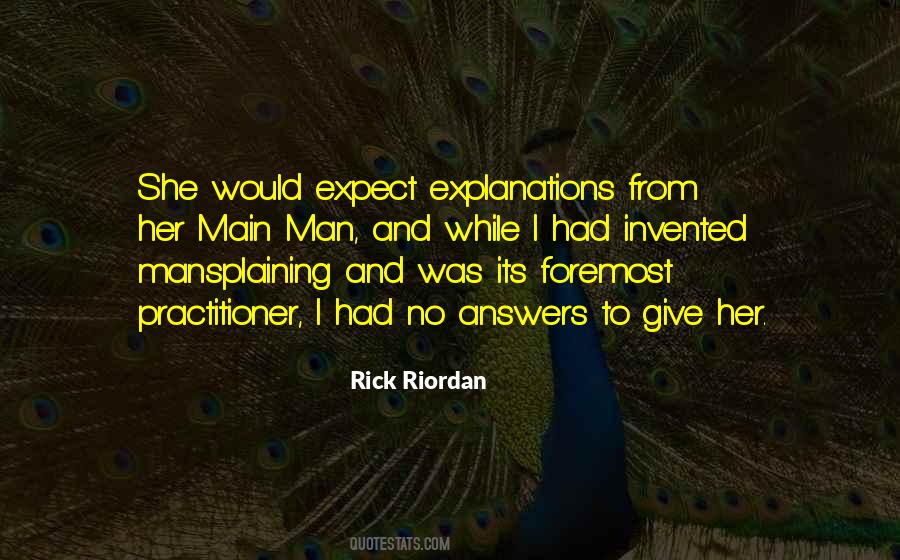 Quotes About Mansplaining #605237