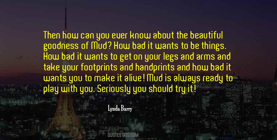 Quotes About Handprints #283959