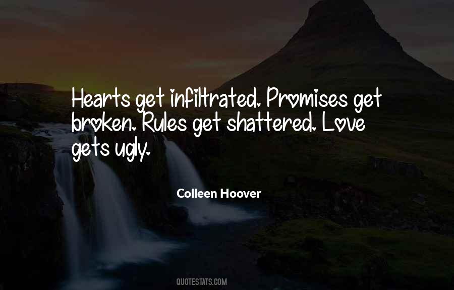 Quotes About Broken Promises Of Love #1114488