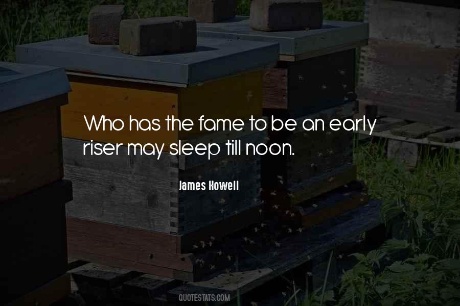 Early Fame Quotes #259012