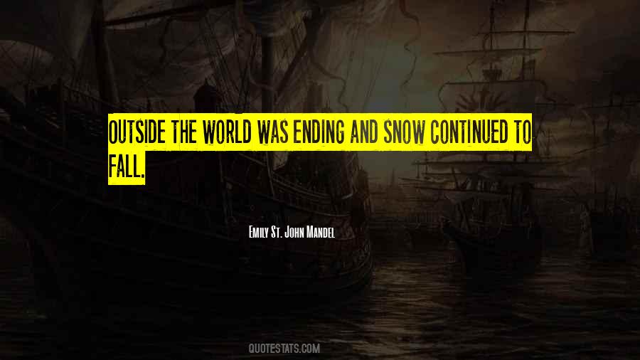 Quotes About Fall Ending #1121301