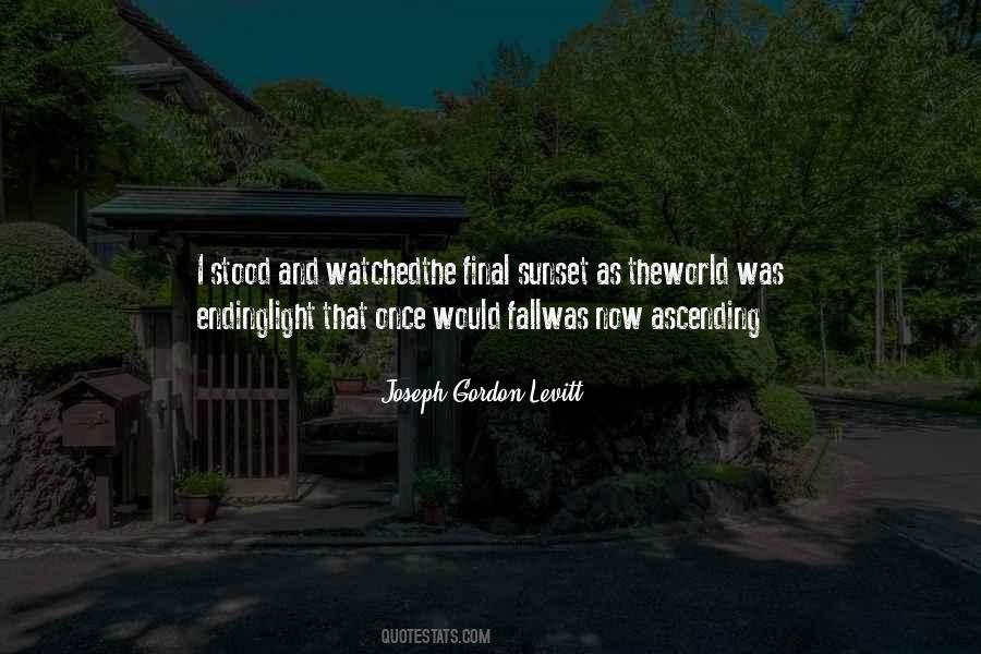 Quotes About Fall Ending #360006