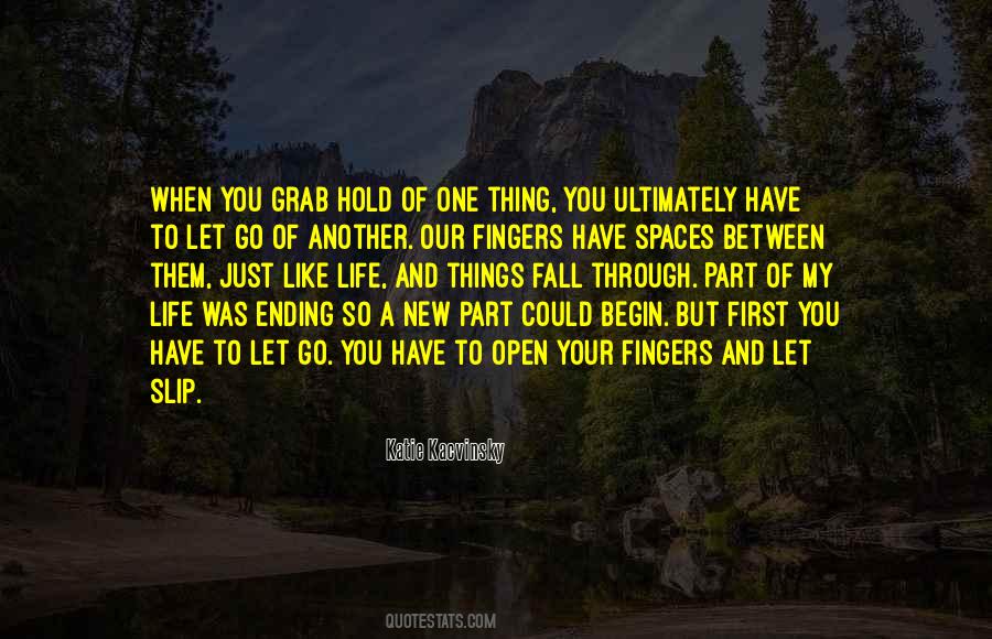 Quotes About Fall Ending #816743
