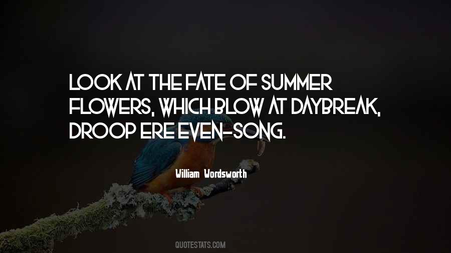 Summer Flower Quotes #1468768