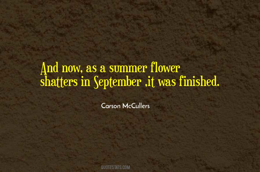 Summer Flower Quotes #242119