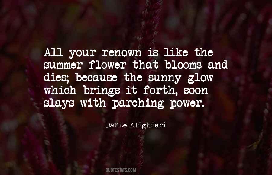 Summer Flower Quotes #820192