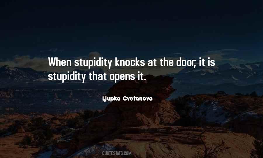 Quotes About Stupidity #1160332