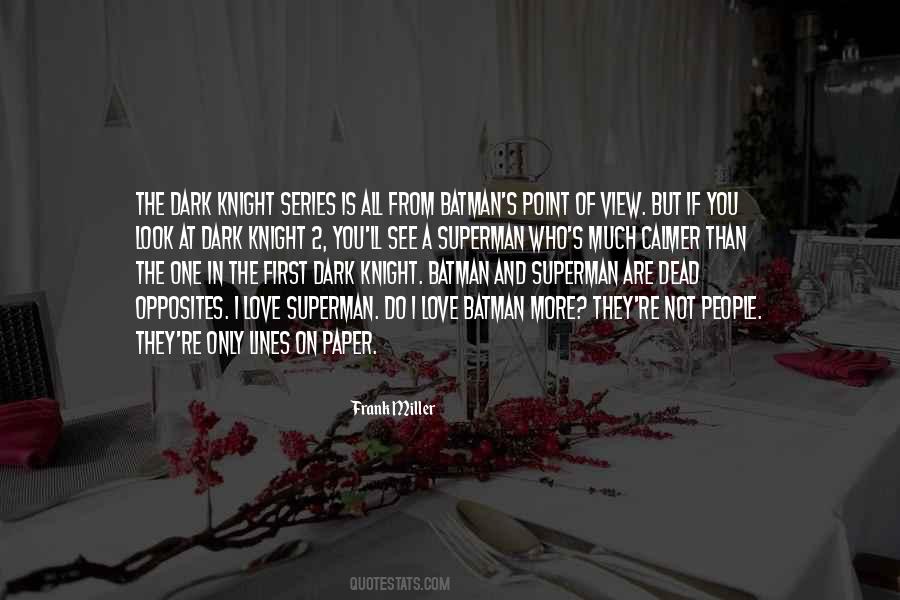 Batman Love Quotes #1477704