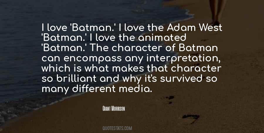 Batman Love Quotes #689456