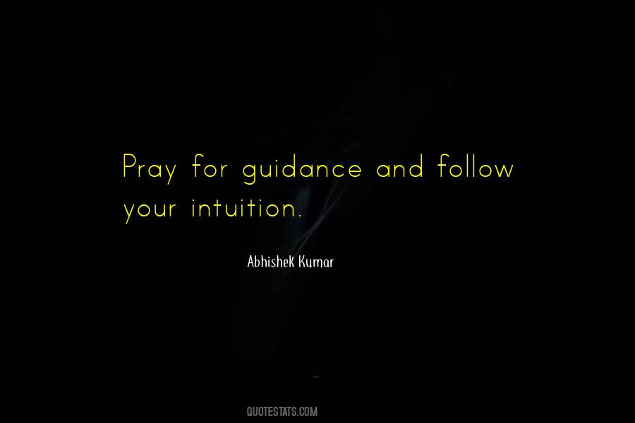 Quotes About Intuition And Love #1674860