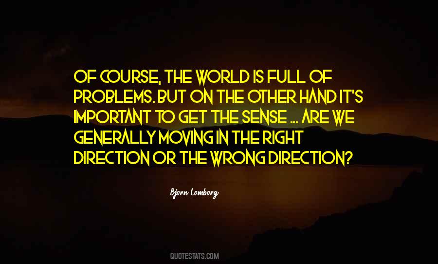 Quotes About Sense Of Direction #1168104