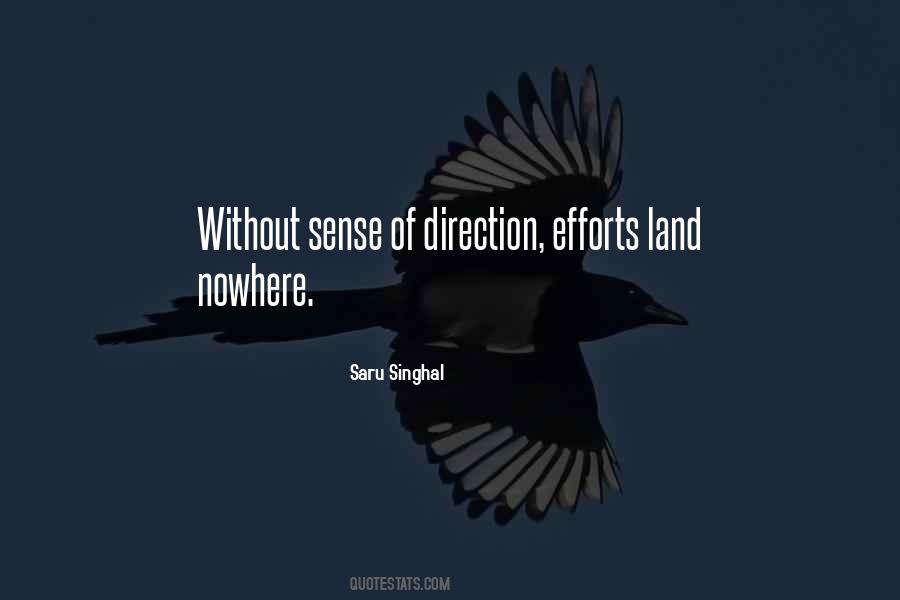 Quotes About Sense Of Direction #537701