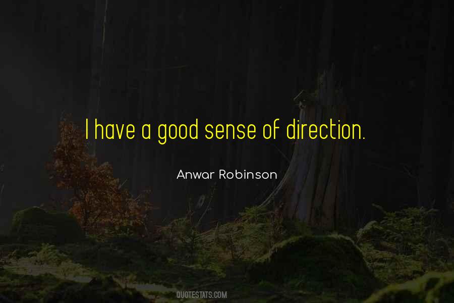 Quotes About Sense Of Direction #917134