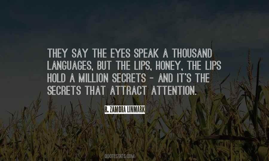 Eyes Speak Quotes #1860126