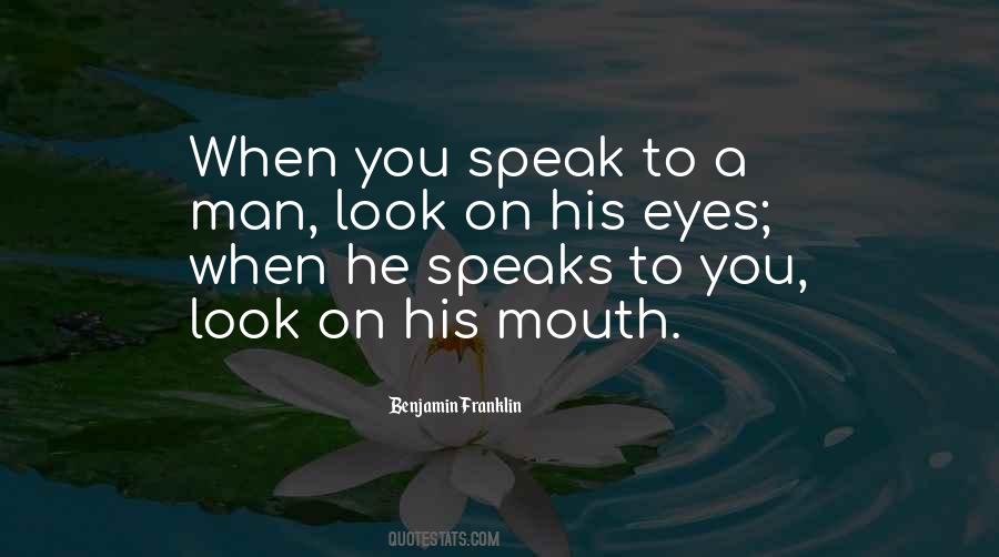 Eyes Speak Quotes #832286