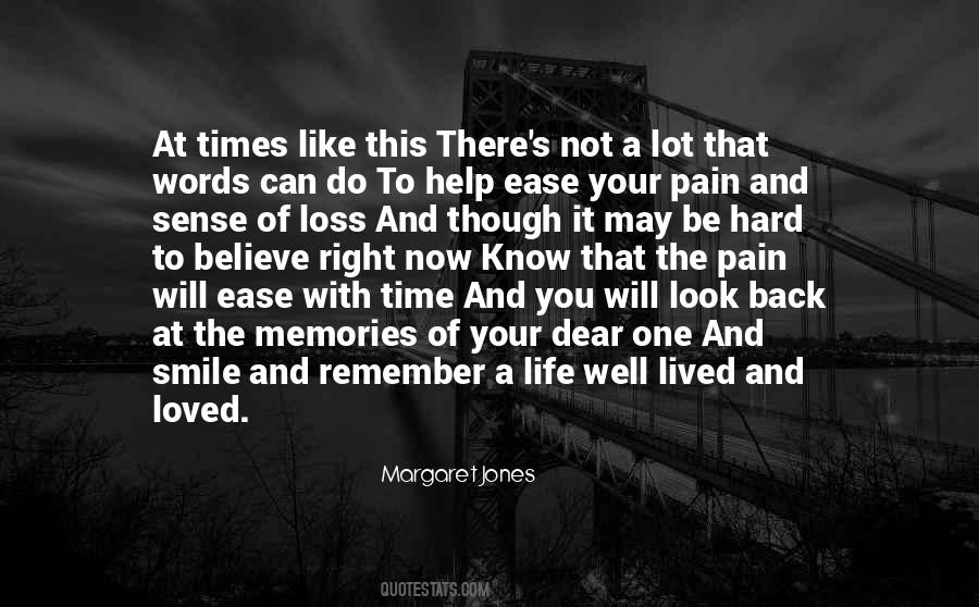 Quotes About Loss And Time #341991