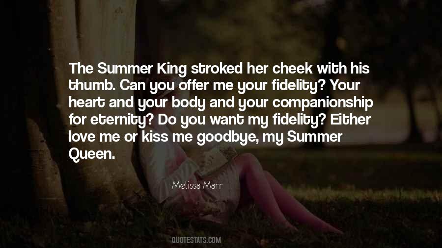 Summer King Quotes #1719719