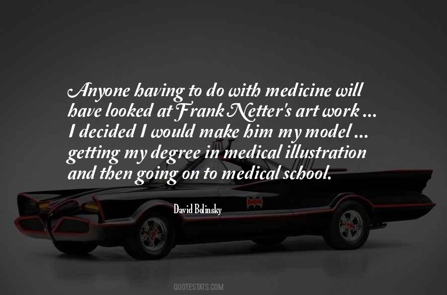 Quotes About Medical School #265266