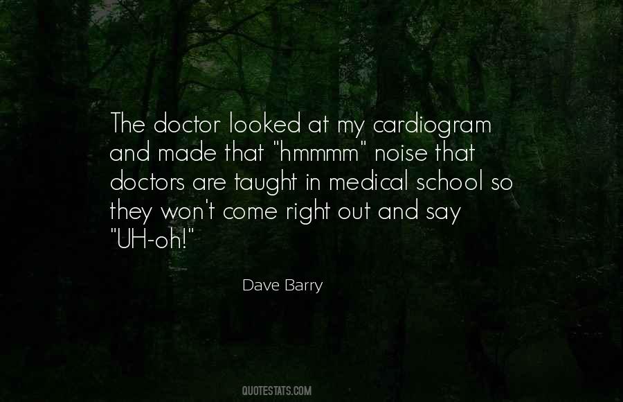 Quotes About Medical School #490056