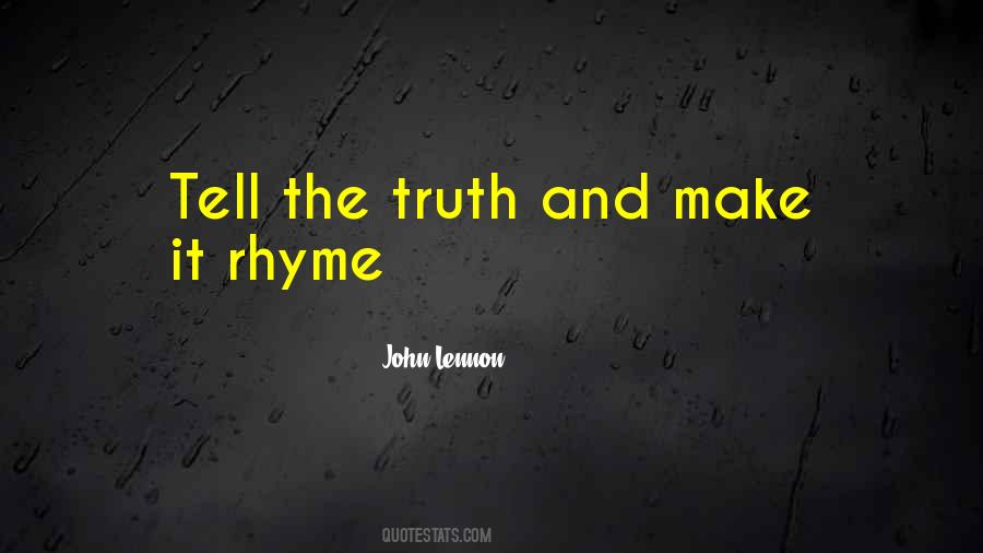 Quotes About Rhyme #1051437