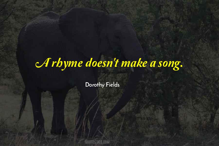 Quotes About Rhyme #1266619