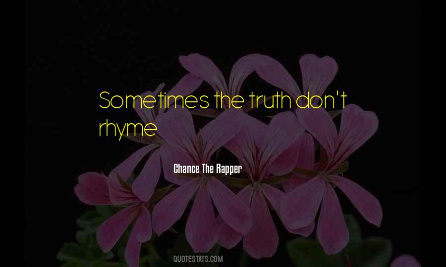 Quotes About Rhyme #1281009