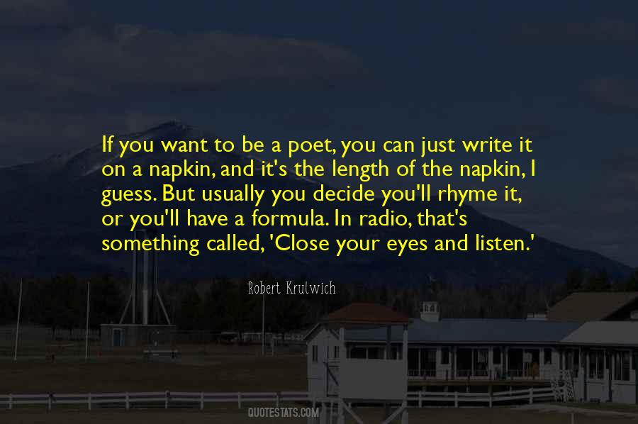 Quotes About Rhyme #145731 Quotes About Rhyme #145731