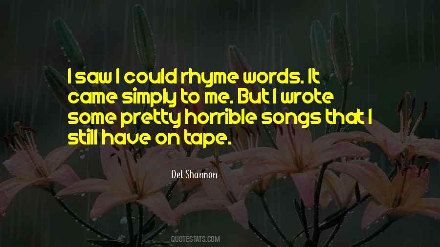Quotes About Rhyme #291185 Quotes About Rhyme #291185