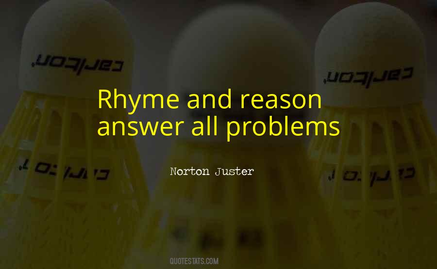 Quotes About Rhyme #955245