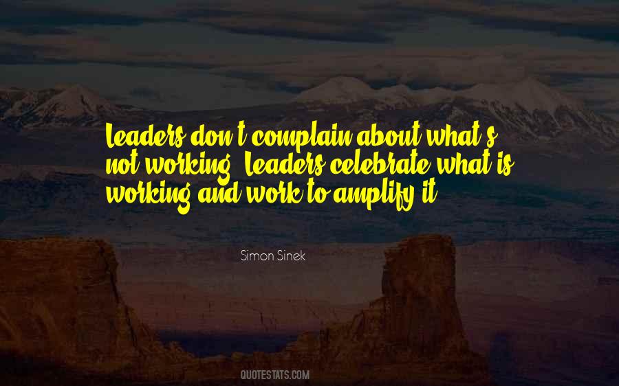 Quotes About Not Complaining #585811