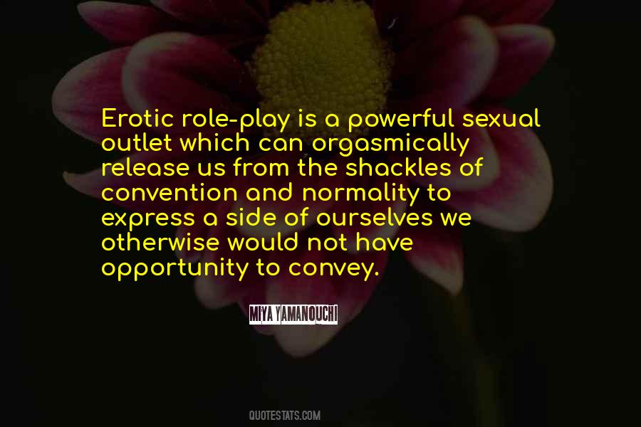 Erotic Role Play Quotes #1813492