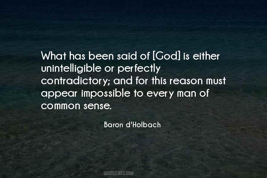 A Man Of Sense And Common Sense Quotes #681654