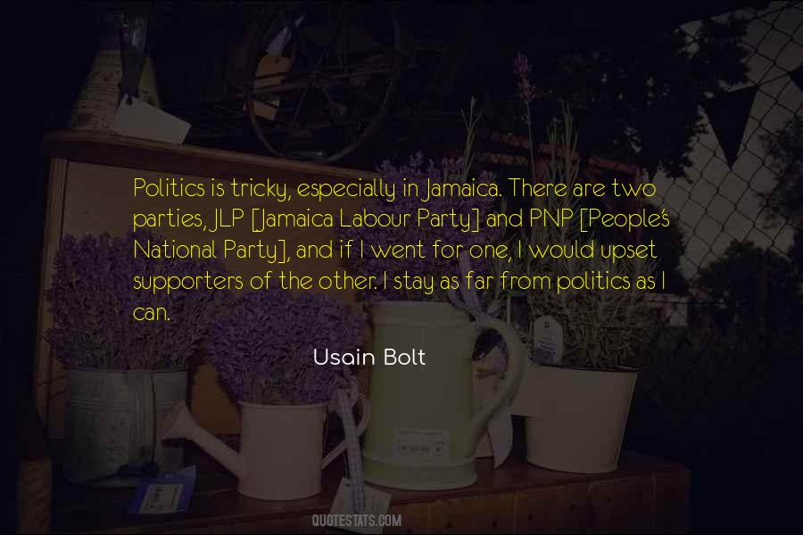 Quotes About Party Politics #208423