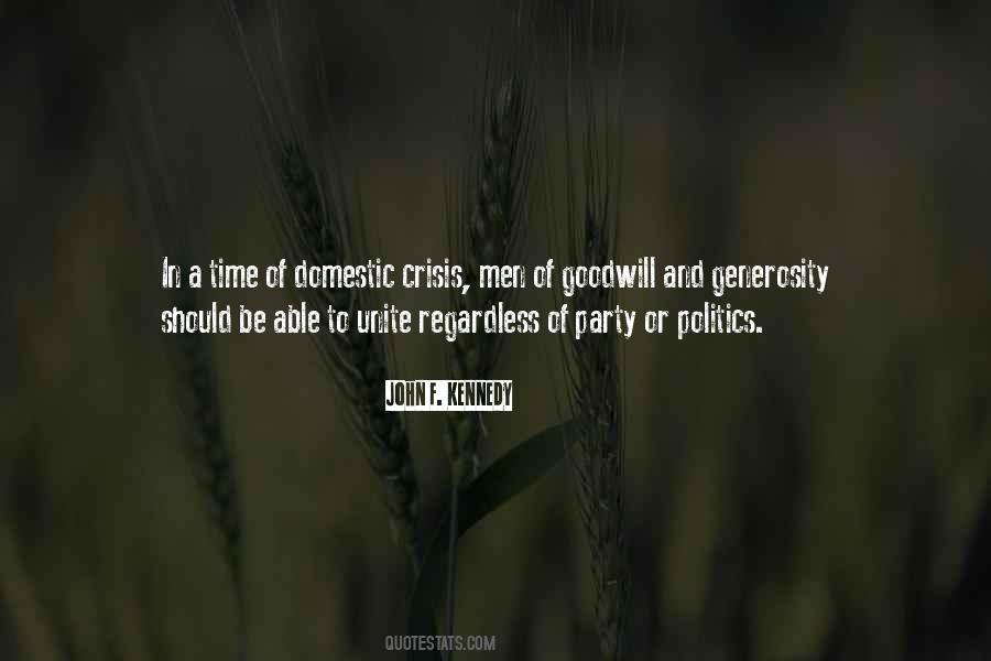 Quotes About Party Politics #221676