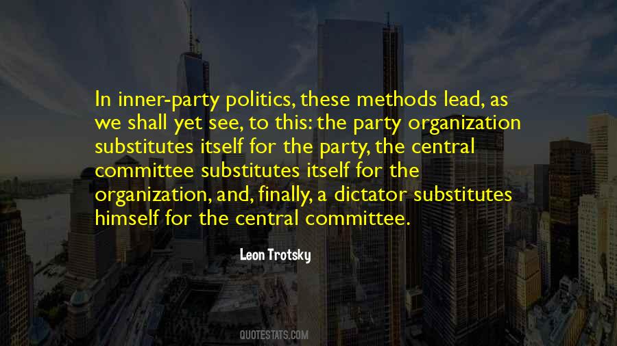 Quotes About Party Politics #261325